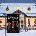 thumbnail image 5 of Christmas Garden Flag Design for Nutcracker Season Stars 12.5x18 Double Sided for Xmas Winter Outside Yard Lawn Decoration, 5 of 6