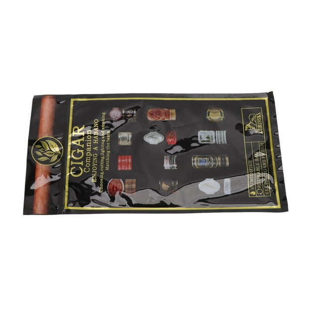 Cigar Humidor, Cigar Humidor Pouch 12PCS Portable Beautiful Appearance