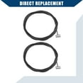 thumbnail image 4 of Unique Bargains 2 Set 72673-SHJ-A21 Inner Sliding Door Cable for Honda Odyssey 2005-2010 Durable Rubber Black, 4 of 7