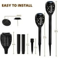 thumbnail image 3 of Grand Patio Outdoor 8 Packs Solar Lights, Water-Resistant Flickering Flames Torch Light, Landscape Decoration Lighting for Garden Yard, 3 of 8