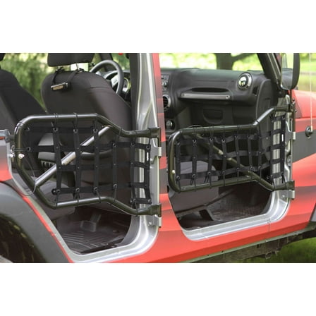 Steinjäger Doors Wrangler JK 2007-2018 Inserts Front and Rear Doors Black