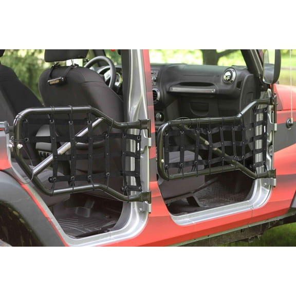 Steinjäger Doors Wrangler JK 2007-2018 Inserts Front and Rear Doors Black