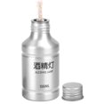 thumbnail image 2 of 100 ml Lámpara de quema de química Aluminio Suministros de calentamiento de laboratorio Enseñanza EquipamientoPlata, 2 of 10