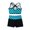 Lake Blue, variant on MSemis Kids Girls Two Pieces Ballet Dance Sports Outfit