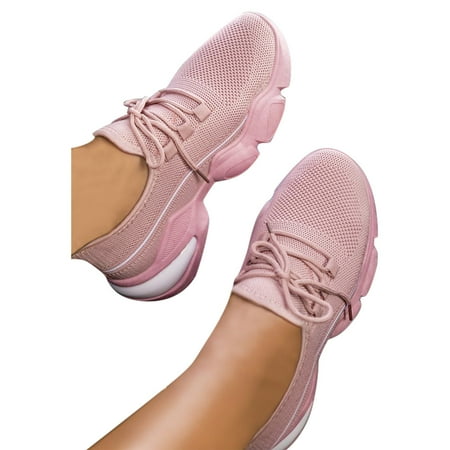 

Sneakers Women Shoes Women s Casual Breathable Mesh Fabric Sports Shoes Warm Non-slip Shoes Women s Shoes