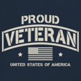 thumbnail image 3 of Proud Veteran Women's Long Sleeve T-shirt Veteran's Day Military Honor US Flag Army Air Force RED Friday American Patriot, 3 of 7