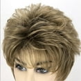 thumbnail image 4 of EKKIMIMI Short Wigs For Women Short Wavy Bob Wig With Bangs For Women Glueless Wigs Synthetic Fiber Wigs Blonde Bob Wig Hair, 4 of 8