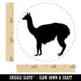 thumbnail image 2 of Llama Solid Self-Inking Rubber Stamp Ink Stamper - Green Ink - Small 3/4 Inch, 2 of 7