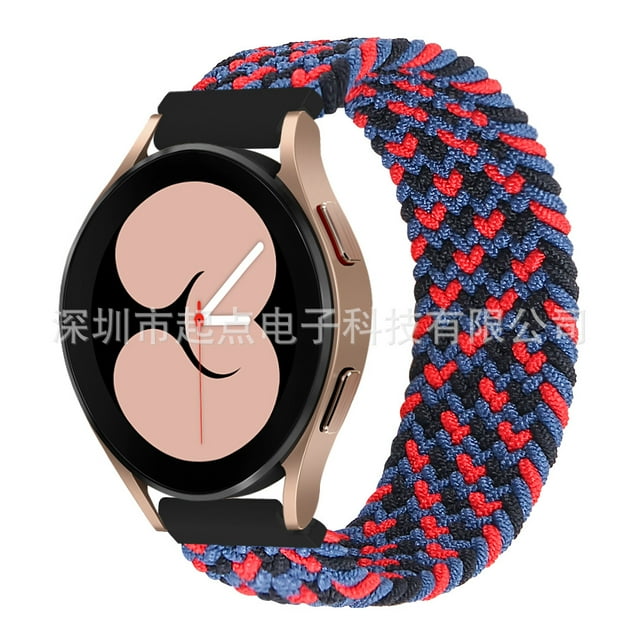 DEELLEEO For galaxy watch4 /classic Watch Strap Single Lap Nylon Woven Strap
