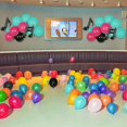 thumbnail image 3 of Decoración de cumpleaños con globos de Tik Tok, suministros de decoración para fiestas con temática musical, cadena de globos de látex con globos de música negros, guirnalda de globos de hel, 3 of 4