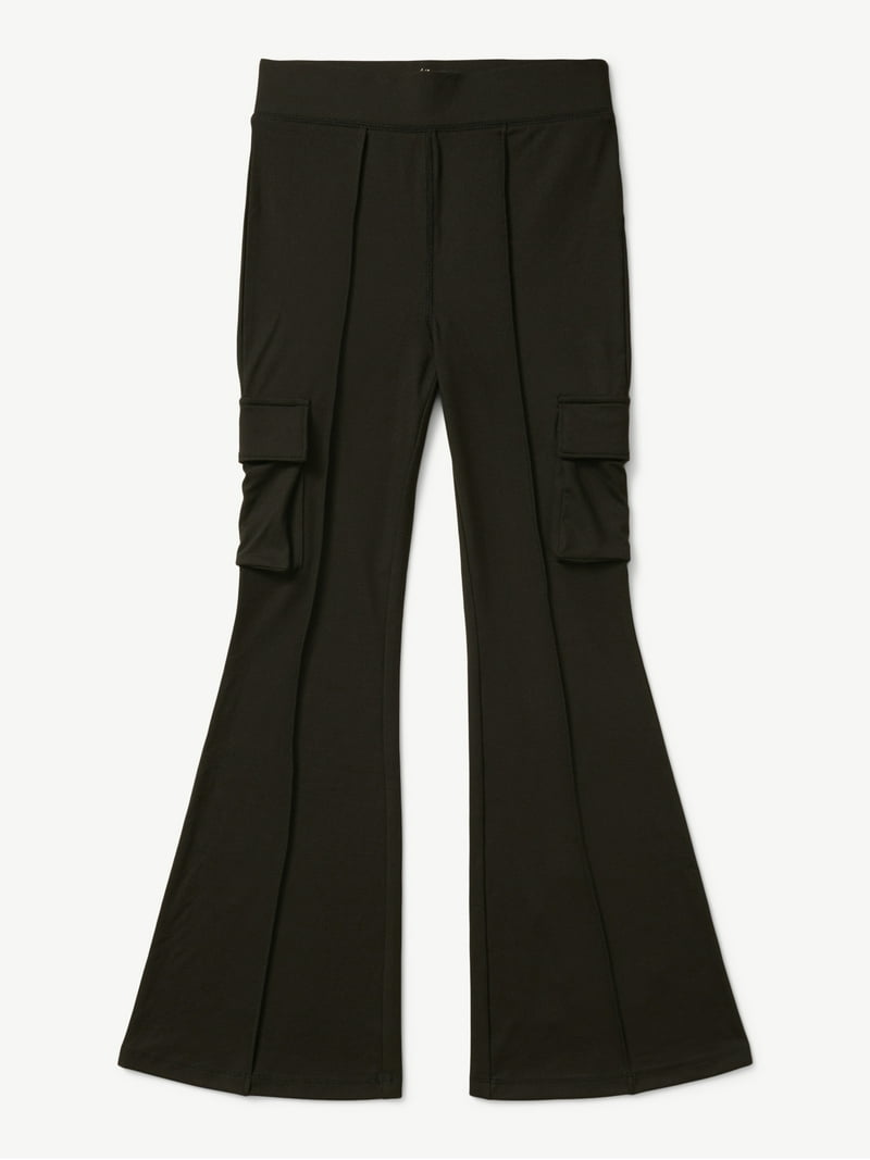 Justice Girls J-Sport Cargo Flare Active Pant, Sizes XS-XLP