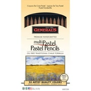 Generals Pastel Pencil 24-Color Set