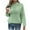 Green, variant on Women's Sweaters Sevevn Women's Long Sleeve Sweater Trendy Oversized Drawstring Hooded Sweater