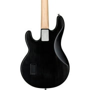 Sterling by Music Man S.U.B. StingRay RAY4 Electric Bass Guitar - Satin Transparent Black Black Pickguard