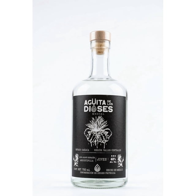 Mezcal Artesanal Agüita de los Dioses - Espadín 48% Alc. AGÜITA DE LOS DIOSES Agüita de los Dioses Mezcal Artesanal