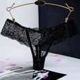 thumbnail image 2 of Ropa Interior con Entrenamiento Gibobby Bragas encaje tanga sexy para mujer negro L, 2 of 5