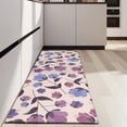 thumbnail image 4 of Pioneer Flower Floral Print Pattern Kitchen Rug Mat,Kitchen Runner Rugs Non Skid Washable,Decorative Kitchen Floor Mats for Kitchen,Sink,Laundry,17"X47", 4 of 5