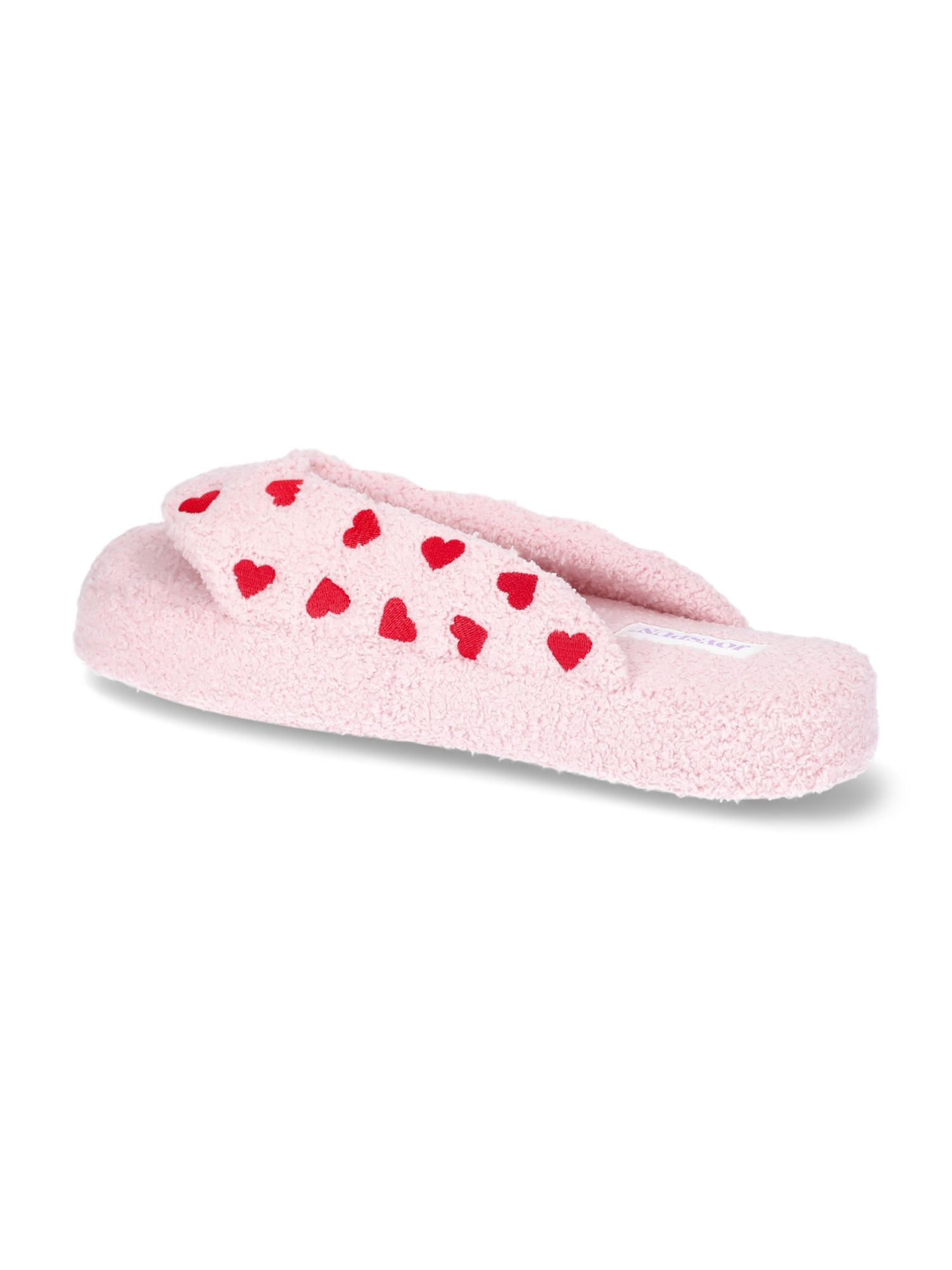 Joyspun Women's Heart Thong Slippers