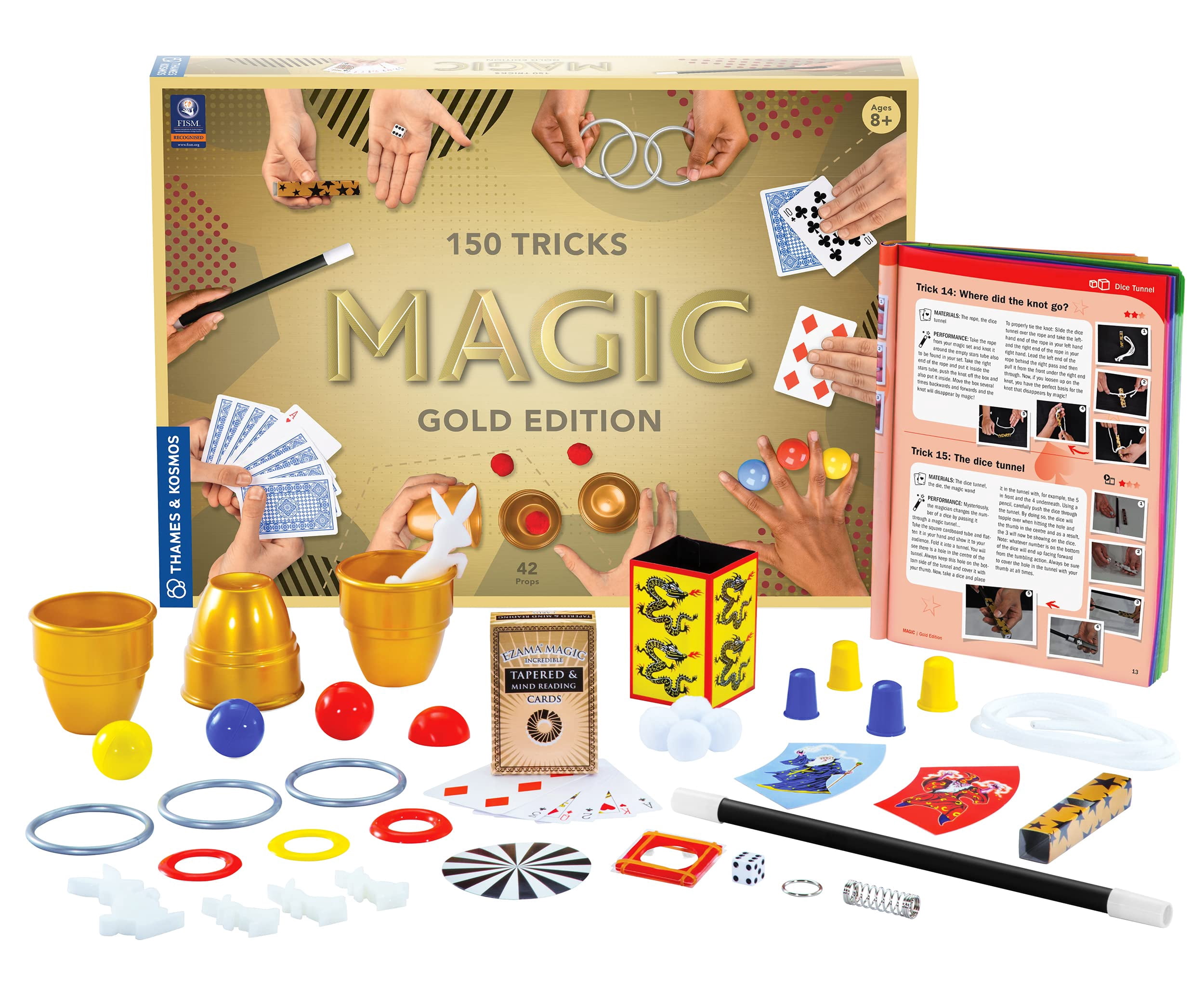 Magic Play Set Magic Playset Thames & Kosmos Magic: Gold Edition para niños mayores de ...