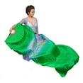 thumbnail image 6 of Belly Dance Silk Fans Hand Dye Real Silk Fans Women Belly Dance Costume Accessory Silk Fans For Dancing 1.8m, 6 of 7
