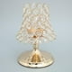 thumbnail image 5 of Candelabros votivos de cristal brillante con forma de pilar y flores 6 M, 5 of 6