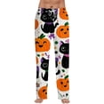 thumbnail image 2 of Satingcolo Mens Pajama Pants Funny Pajama Pants for Men with Drawstring Soft Printed Sleepwear Bottoms Novelty Sleep Lounge Pants, 2 of 7