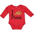 thumbnail image 3 of Inktastic I Heart Pizza Boys or Girls Long Sleeve Baby Bodysuit, 3 of 5