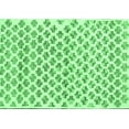 thumbnail image 1 of Ahgly Company Indoor Rectangle Abstract Emerald Green Contemporary Area Rugs, 2' x 3', 1 of 4