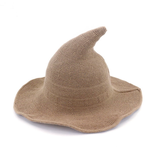 Sombrero de Bruja Sombrero Plegable Puntuado de la Bruja de Verano Del Mago de la Venta Caliente Del Adulto