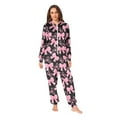 thumbnail image 4 of joogoo Pink Bows Unisex Adults Onesies Pajamas Jumpsuits L, 4 of 7