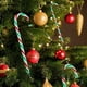 thumbnail image 5 of 100/10 piezas de bastones de caramelo navideños de acrílico retorcidos colgantes para adornos de árbol de Navidad, fiesta de año nuevo, decoración del hogar, 5 of 5