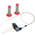 thumbnail image 1 of Motorcycle Throttle Grip Quick Twist Gas Throttle Settle with Throttle Cable for 7/8Inch 22mm Handle Bar, 1 of 5