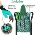 thumbnail image 5 of Garden Kneeler And Seat - Protects Your Knees, Clothes From Dirt & Grass Stains - Foldable Stool For Ease Of Storage - Sturdy and Lightweight - Bench Comes With A Free Tool Pouch, 5 of 8
