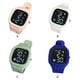thumbnail image 3 of Sidaley Reloj de LED para niños, utilidades de tiempo de moda, correa ajustable multifuncional, relojes electrónicos cuadrados Electrónica Rosa claro, 3 of 6