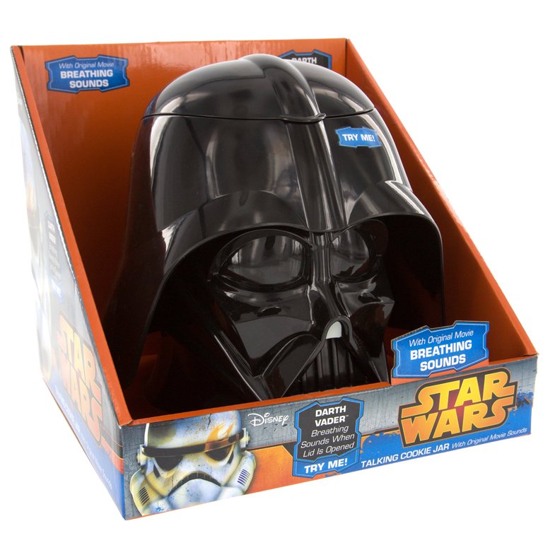 Star Wars Darth Vader Cookie Jar with Authentic Movie Sounds