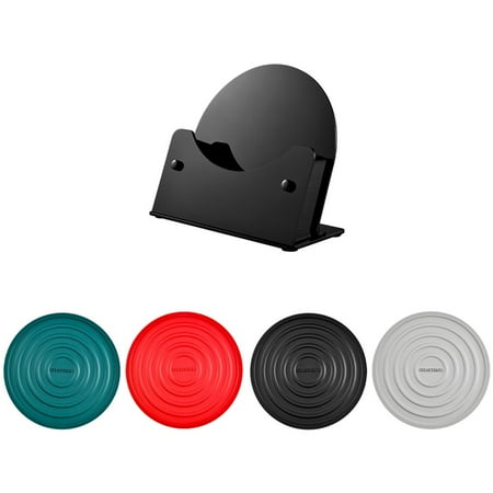 

Non-Slip Silicone Potholder Set - Versatile Sturdy Easy To Clean And Flexible! Black Base