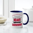 thumbnail image 4 of CafePress - Heart Surgery Survivor Mugs - 11 oz Ceramic Mug - Novelty Coffee Tea Cup, 4 of 4