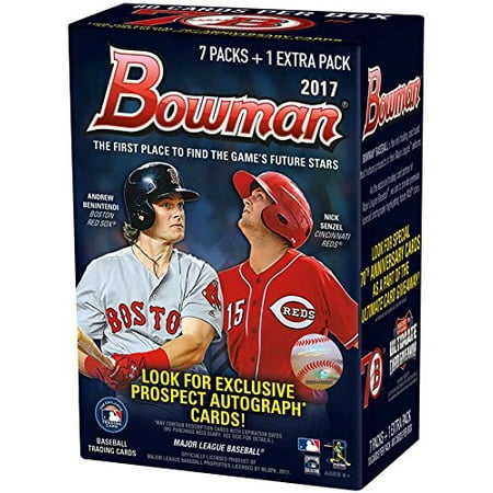 Chris Sale Autographed Baseball 2017 Bowman MLB Baseball Series Unopened Blaster Box Made By Topps Possible Prospects, Retail Exclusive Inserts and Autographs, This is a 2017 Bowman Baseball Series.., By Unopened Box of Packs ()