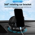 thumbnail image 4 of Soporte Universal para Teléfono de Coche, Multifuncional, Mejorado, Giratorio 360°, con Almohadilla Antideslizante para Salpicadero., 4 of 5