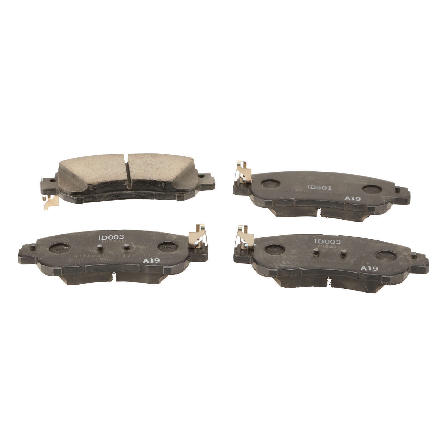 Genuine OE Replacement Brake Pad Set, w/o Shims