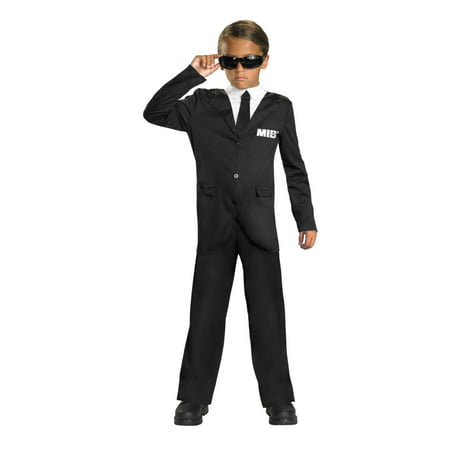 Men In Black 3 Boys Alien Hunter Halloween Costume & Sunglasses Small 4-6