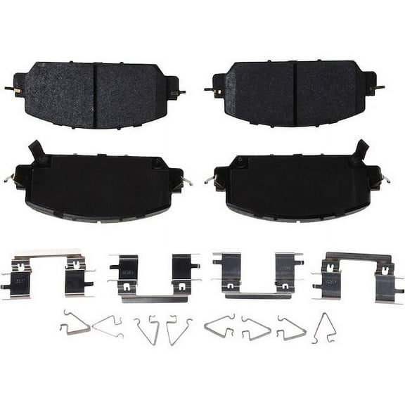 Front Brake Pad Set - Compatible with 2017 - 2023 Honda CR-V 1.5L 4-Cylinder 2018 2019 2020 2021 2022
