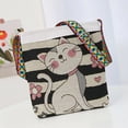 thumbnail image 4 of Jiibva Embroidered Shoulder Bag Boho Ethnic Shoulder Purse Hippie Messenger Bag Tote Handbag Crossbody Bag for Women, 4 of 7