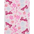 thumbnail image 2 of Barbie Toddler Long Sleeve Blanket Sleeper, One-Piece, Sizes 12M-5T, 2 of 3