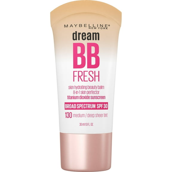Maybelline Dream Fresh BB Cream 8 in 1 Skin Perfector, Medium/Deep, 1 fl. oz.