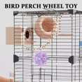 thumbnail image 4 of Interactive Spinning Chew Toy for Birds Parrot Cage Accessories Bird Chewing Plaything Fun Chewing Toy for Parakeets Bird Cage Toy for Small Birds, 4 of 8