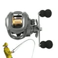 thumbnail image 5 of Fishing Combo, Fishing Rod Reel Combos Lures Set Spin Reels, Smooth Fishing Reel Bait Cast Reel Combo Carbon Fiber for Starters Fishing Gear Travel, 5 of 9