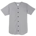 thumbnail image 2 of Baseball Shirts for Men Short Sleeve Button-Down V Neck Tshirts Shirt Mens Casual Solid Color Breathable Athletic Workout Tees Tops, 2 of 6