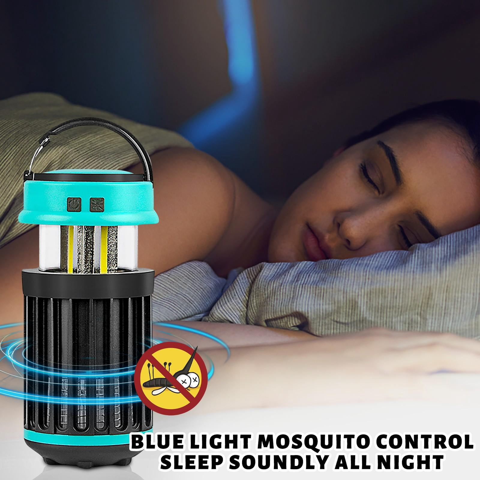 2 in 1 Rechargeable Mosquito Zapper Lantern, Green Portable Bug Zapper Camping Lantern for Outdoor Camping Hiking Backyard Patio Home Use, Shop Now