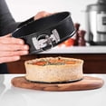thumbnail image 3 of shiyou-6 Inch Non-stick Cake Mold Springform Pan With 50 Pcs Non-stick Round Circles Parchment Sheet Nonstick Leakproof Cheesecake Pan, 3 of 4